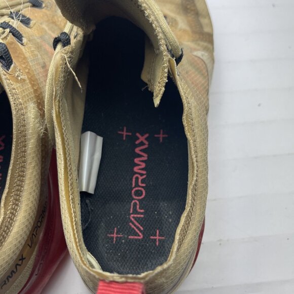 Nike Mens Air Vapormax 2019 AR6631-701 Gold Running Shoes Sneakers Size 9.5 - Picture 16 of 16
